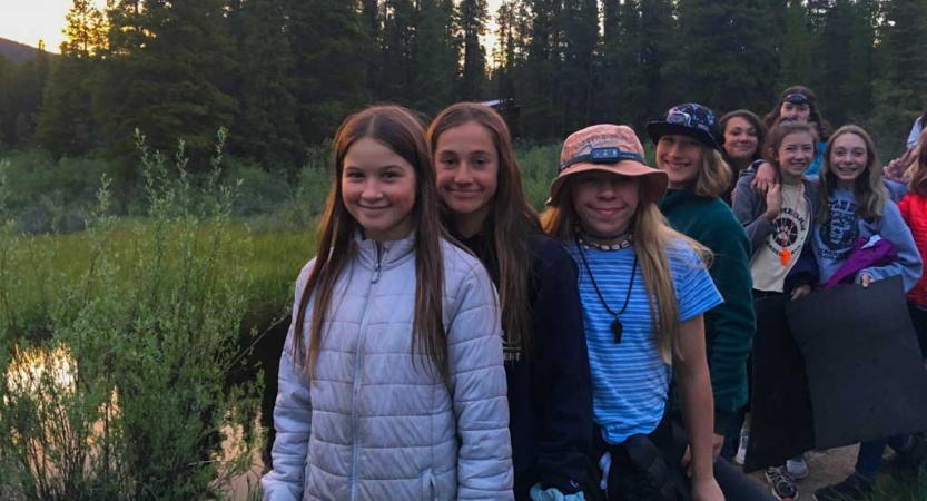 backpacking program for girls in the colorado rockies